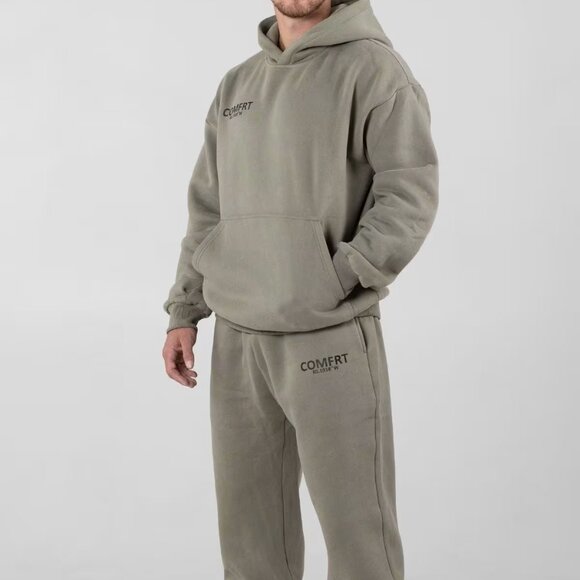 Comfrt Hoodie & Sweatpants set- moss coordinate, size 3X unisex never worn - Picture 1 of 7